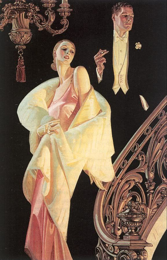 J. C. Leyendecker Arrow Collar advertisement (1925): beautifully framed reproduction