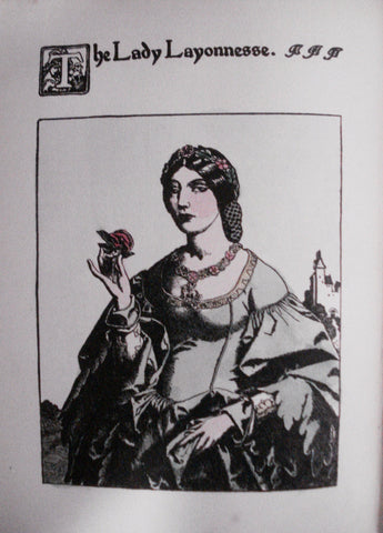 Howard Pyle illustration for "The Story of Sir Launcelot" 1907: framed original illustration