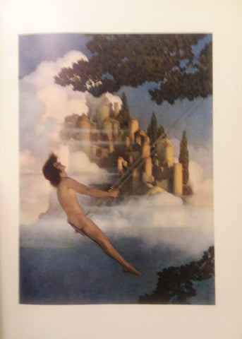 Maxfield Parrish illustration from "Poems of Childhood" (1904): beautifully framed antique