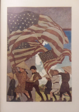 Maxfield Parrish illustration from "Poems of Childhood" (1904): beautifully framed antique