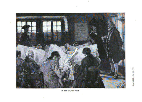 Howard Pyle story illustration for "Harper's Monthly Magazine" May 1890 issue